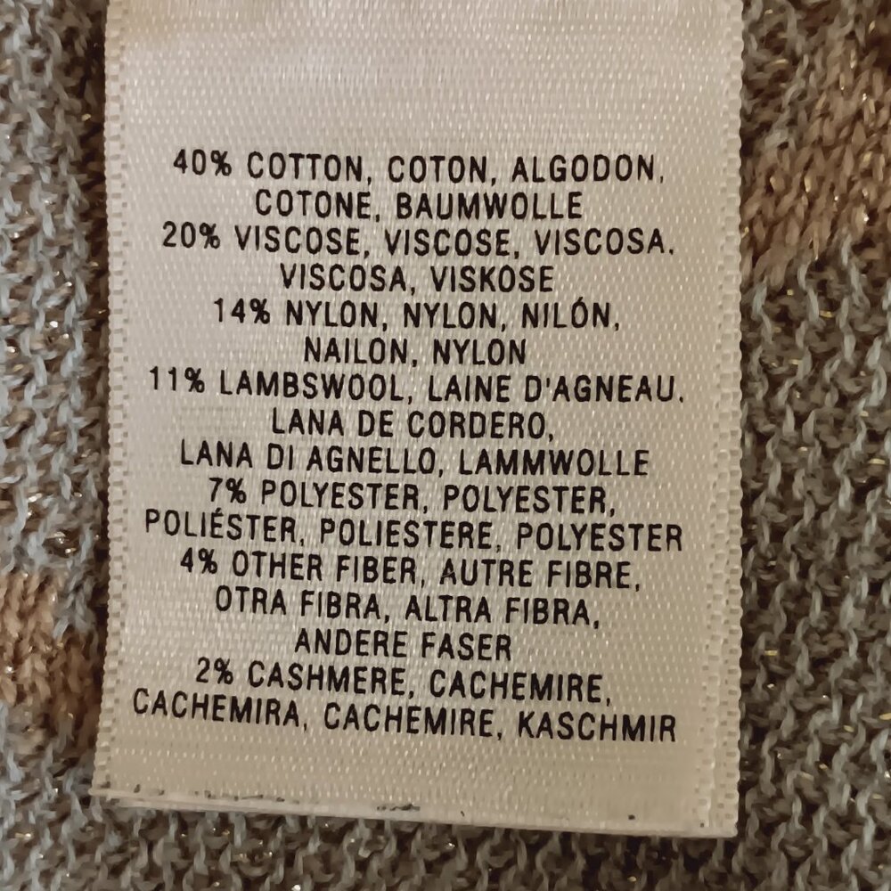 Anthropologie Women's Gold Angel Of The North Icebloom Cardigan Size M - Picture 11 of 14